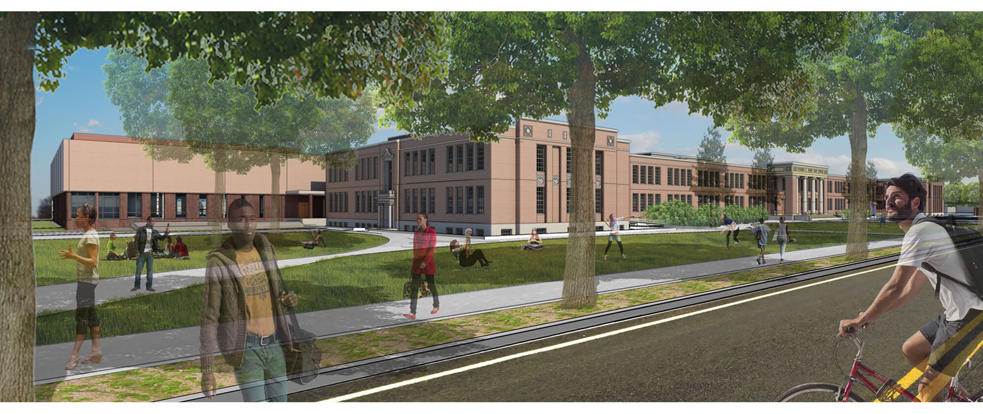 Grant High School Modernization General Contractor, Construction