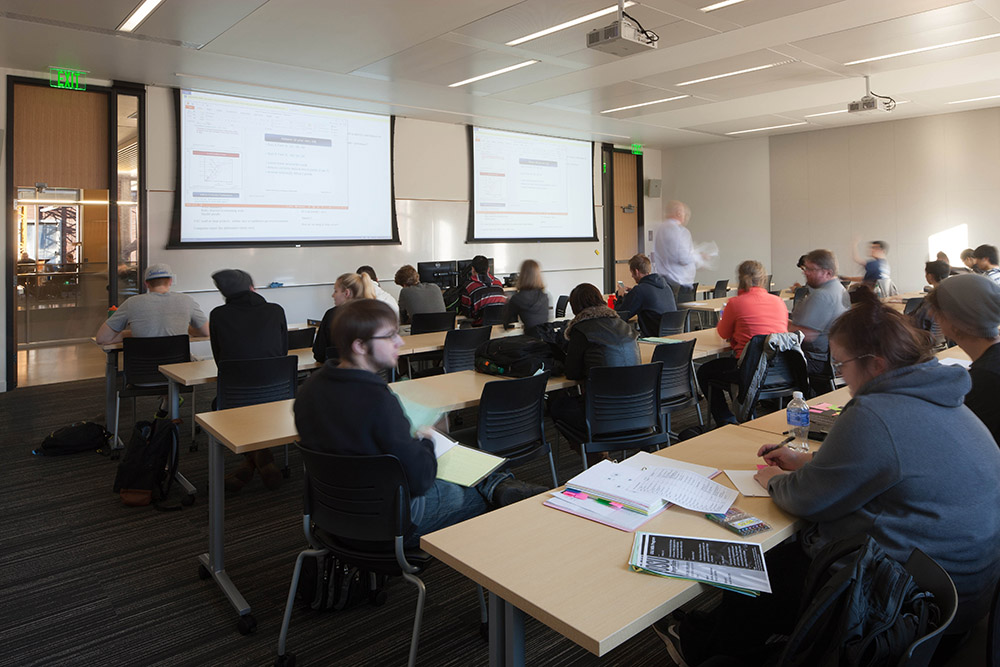 Classroom in Austin Hall